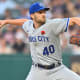 May 30, 2022; Cleveland, Ohio, USA; Kansas City Royals relief pitcher Collin Snider (40) throws a pitch during the eighth inning against the Cleveland Guardians at Progressive Field. Mandatory Credit: Ken Blaze-USA TODAY Sports